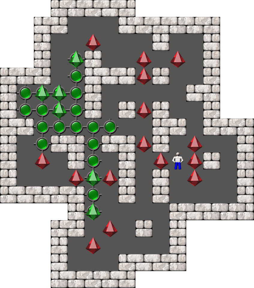 Sokoban David W. Skinner Arranged level 109